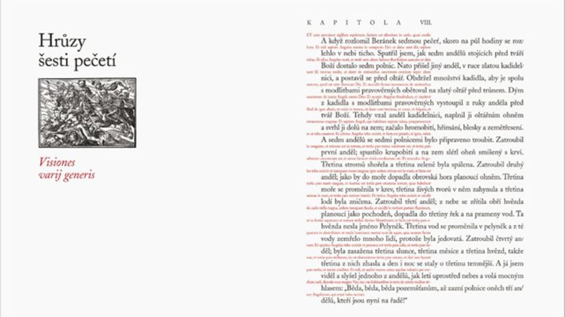 Apokalypsa. Bibliofília. Úprava dvojstrany, 2000