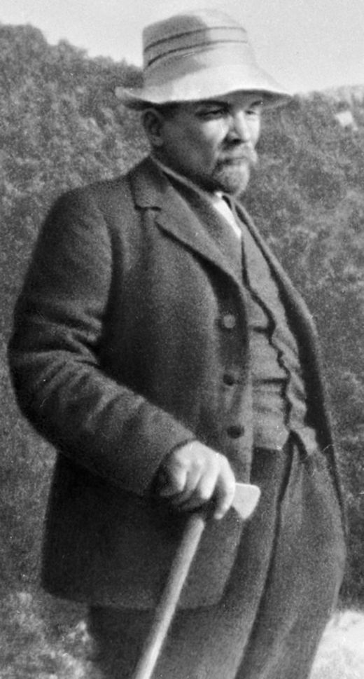 Reprodukcia fotografie V. I. Lenina z knihy...