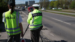 Falošný policajt uložil pokutu na diaľnici pri Hlohovci
