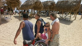 Kristínu úraz nezrazil. Na vozíku precestovala polovicu sveta