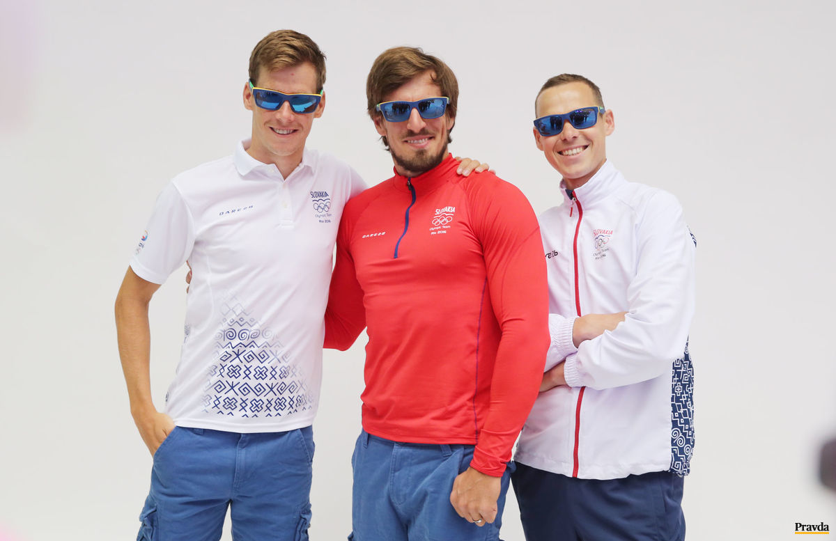 Richard Varga, Peter Gelle a Matej Tóth.