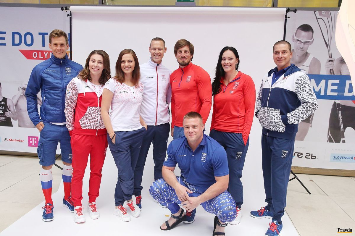 Časť slovenskej olympijskej výpravy predstavila...