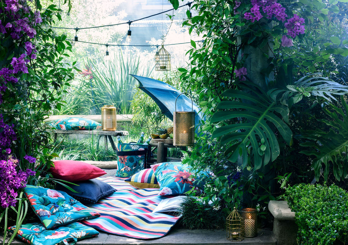 Tropická nálada v zátiší podľa H&amp;M Home.