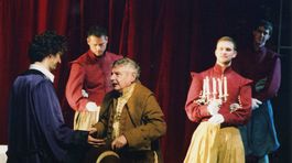 Don Juan (2002) - Juraj Slezáček (Pán Nedeľa), Tomáš Maštalír (Sganarel).