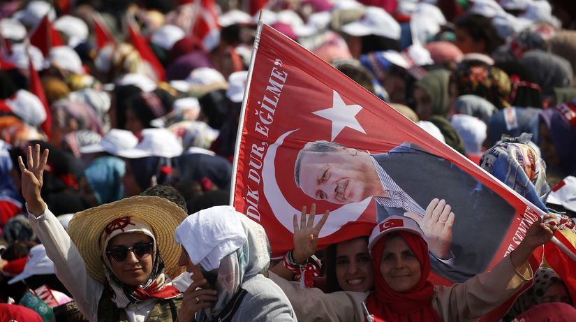 Turecko, demonštrácia