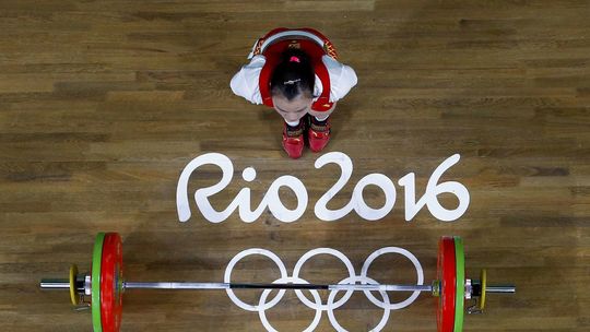 olympiáda, Rio 2016, vzpieranie, činky,