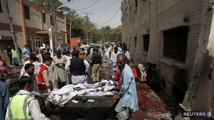 pakistan, kvéta, výbuch, nemocnica