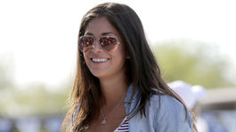 Snúbenica Michaela Phelpsa Nicole Johnson na zábere z apríla 2016.