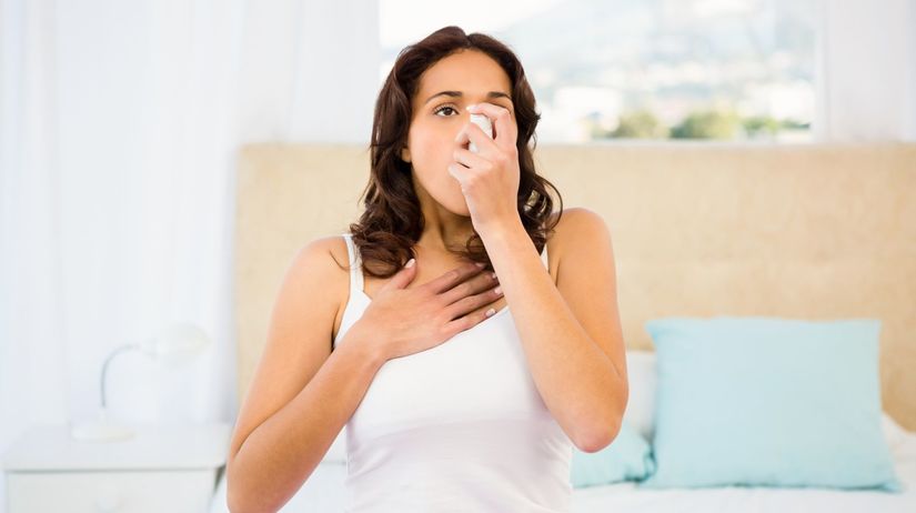 astm bronșic, alergie, femeie, problemă de respirație
