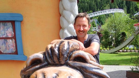 Majiteľ Familienlandu Joseph Berger. 