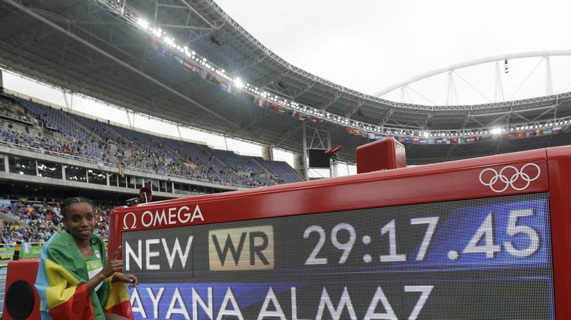 Almaz Ayanová, svetový rekord,