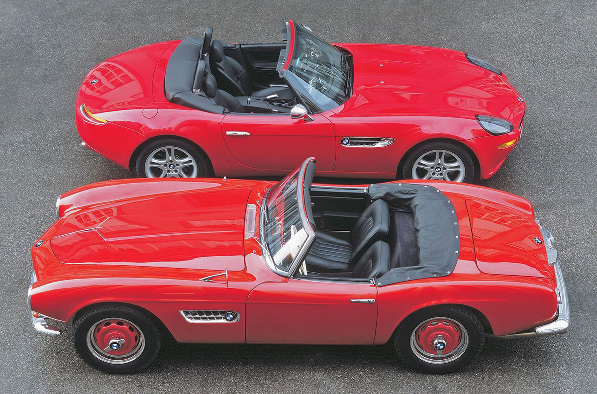 Spomienkou na BMW 507 sa stalo BMW Z8 vyrábané...