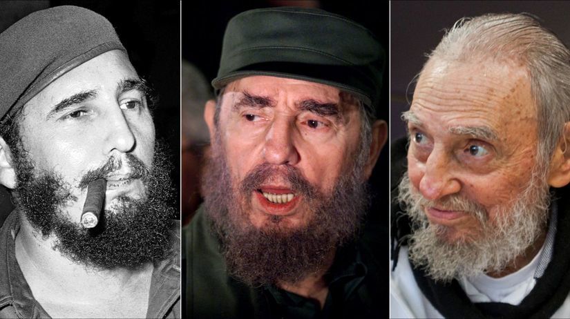 Fidel Castro na archívnych snímkach z roku...
