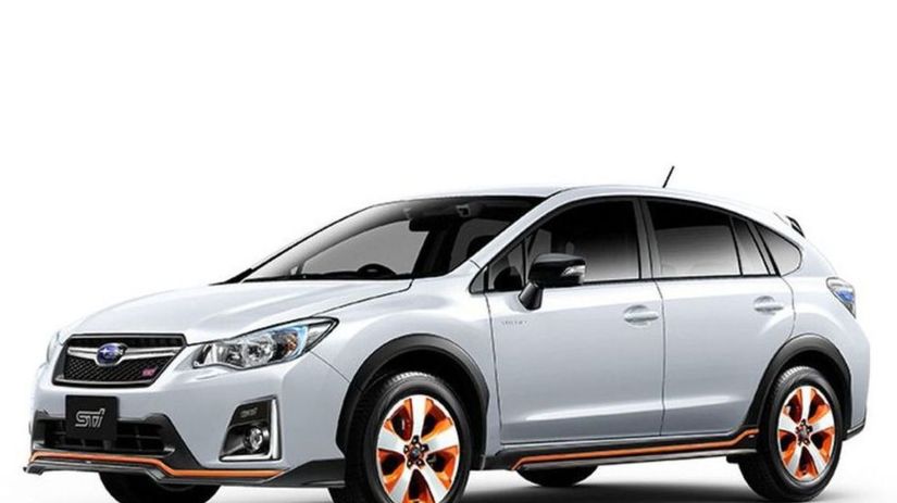 Hybridná verzia XV vyzerá vďaka športovému...