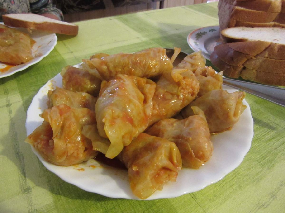 Holubky - plnená kapusta.