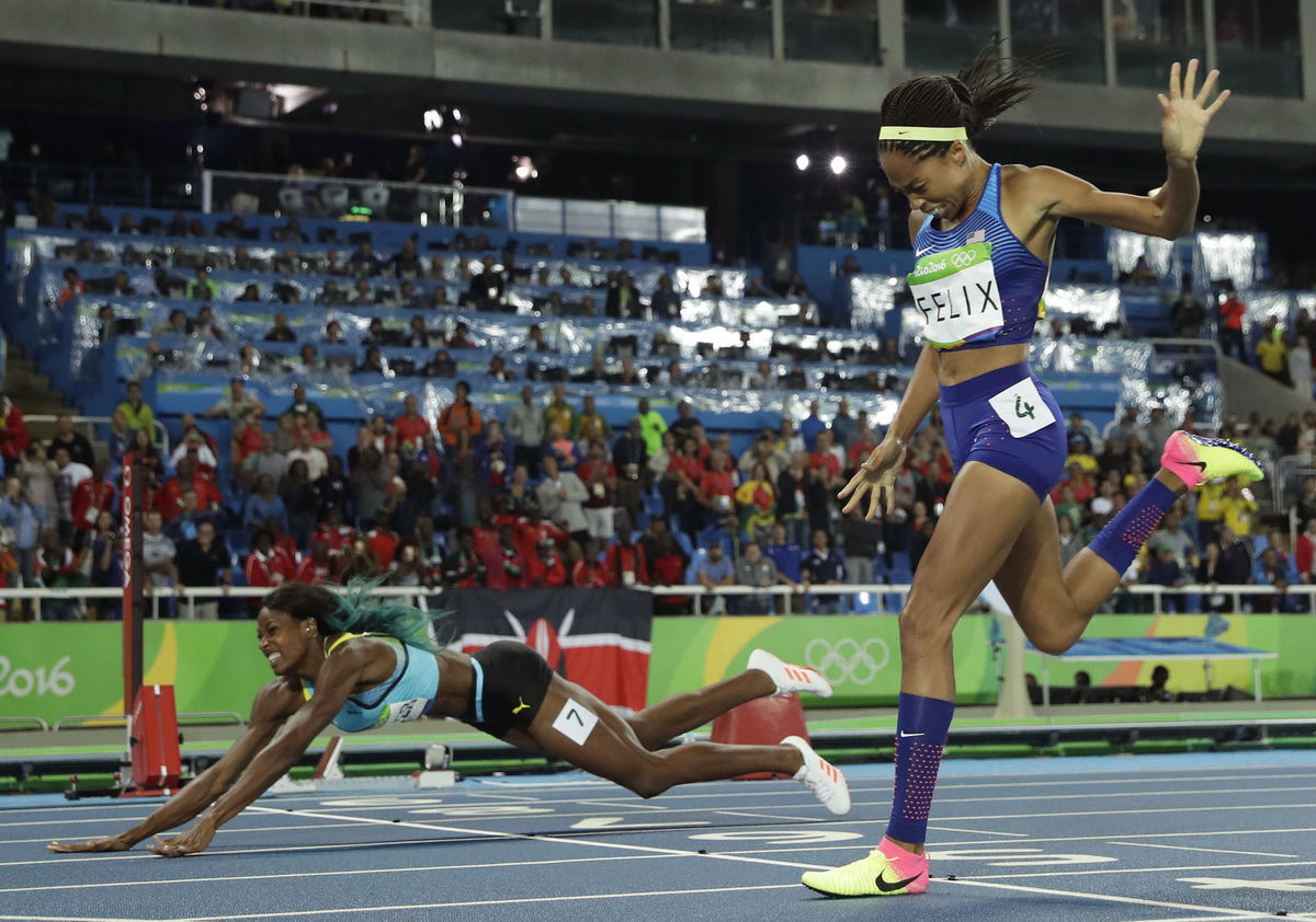 Shaunae Millerová netradične zdolala Allyson...