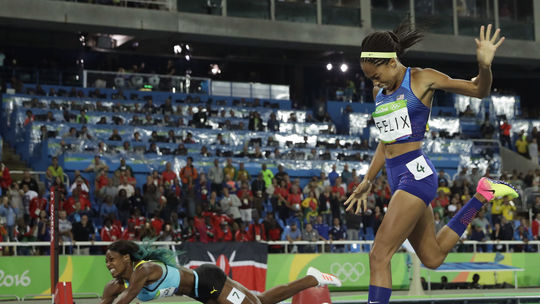 Shaunae Millerová, Allyson Felixová