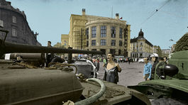 Chýrna fotografia z augusta 1968 hrá farbami