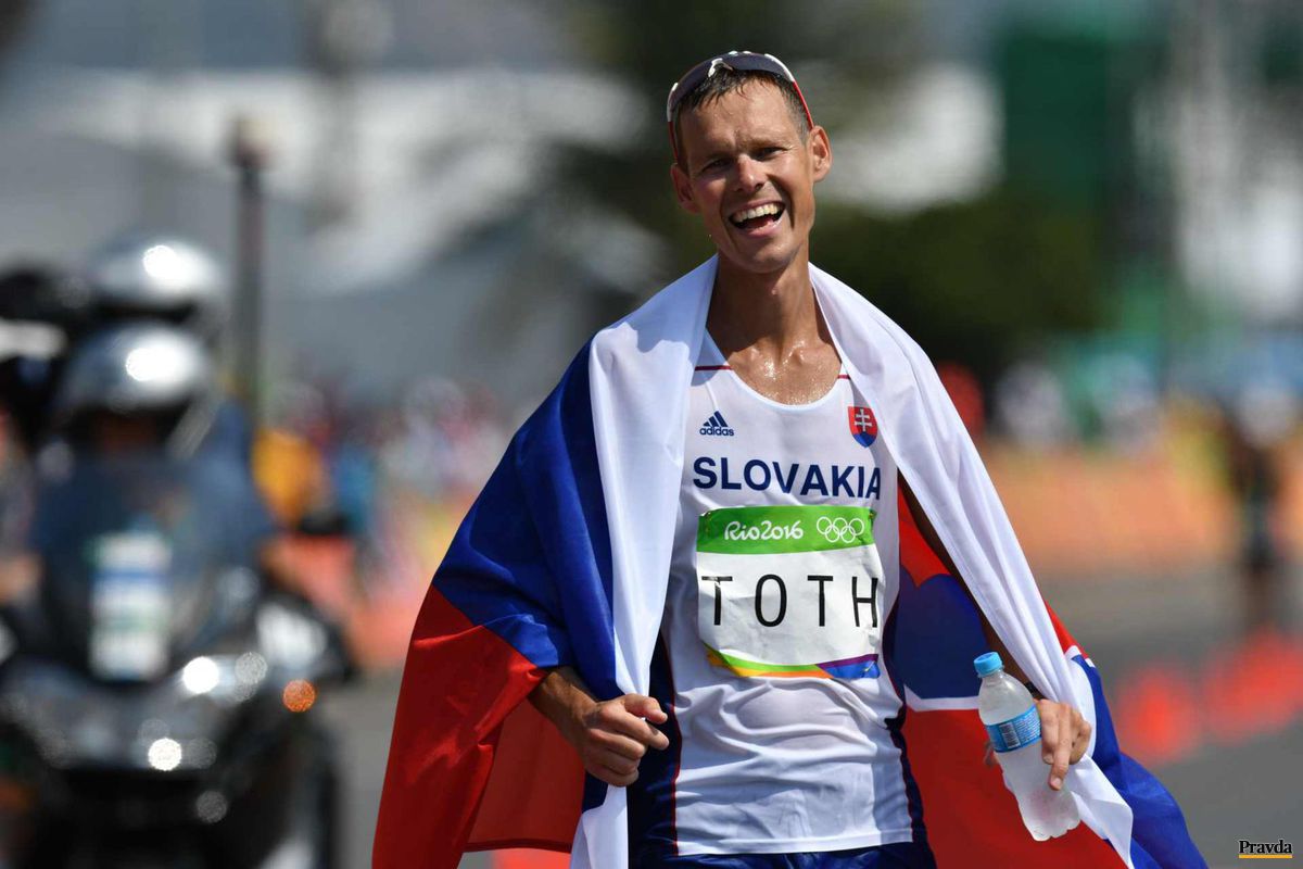 Slovenský reprezentant Matej Tóth.
