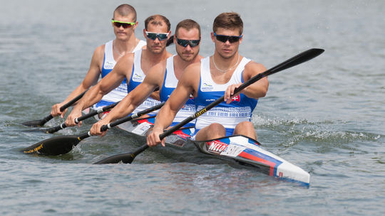štvorkajak, Denis Myšák, Erik Vlček, Juraj...