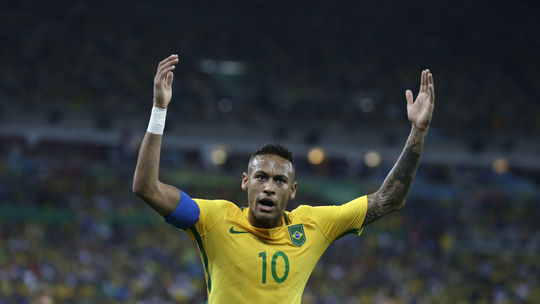 neymar, brazília, rio 2016