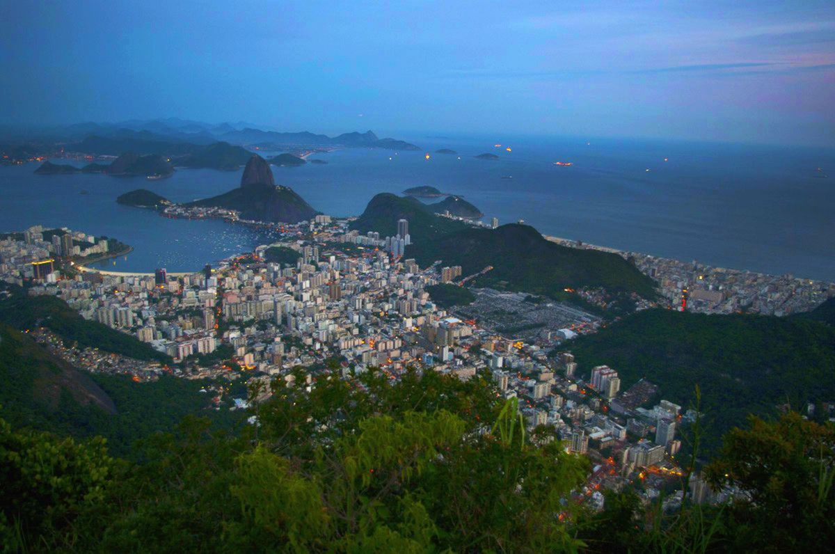 Rio de Janeiro, Brazília, pláž, more