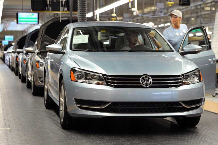 V rámci koncernovej hierarchie je Volkswagen...