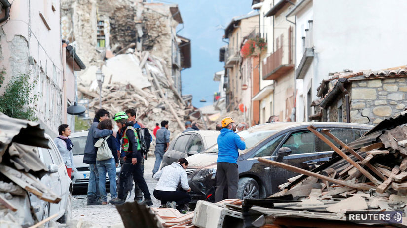 Taliansko, zemetrasenie