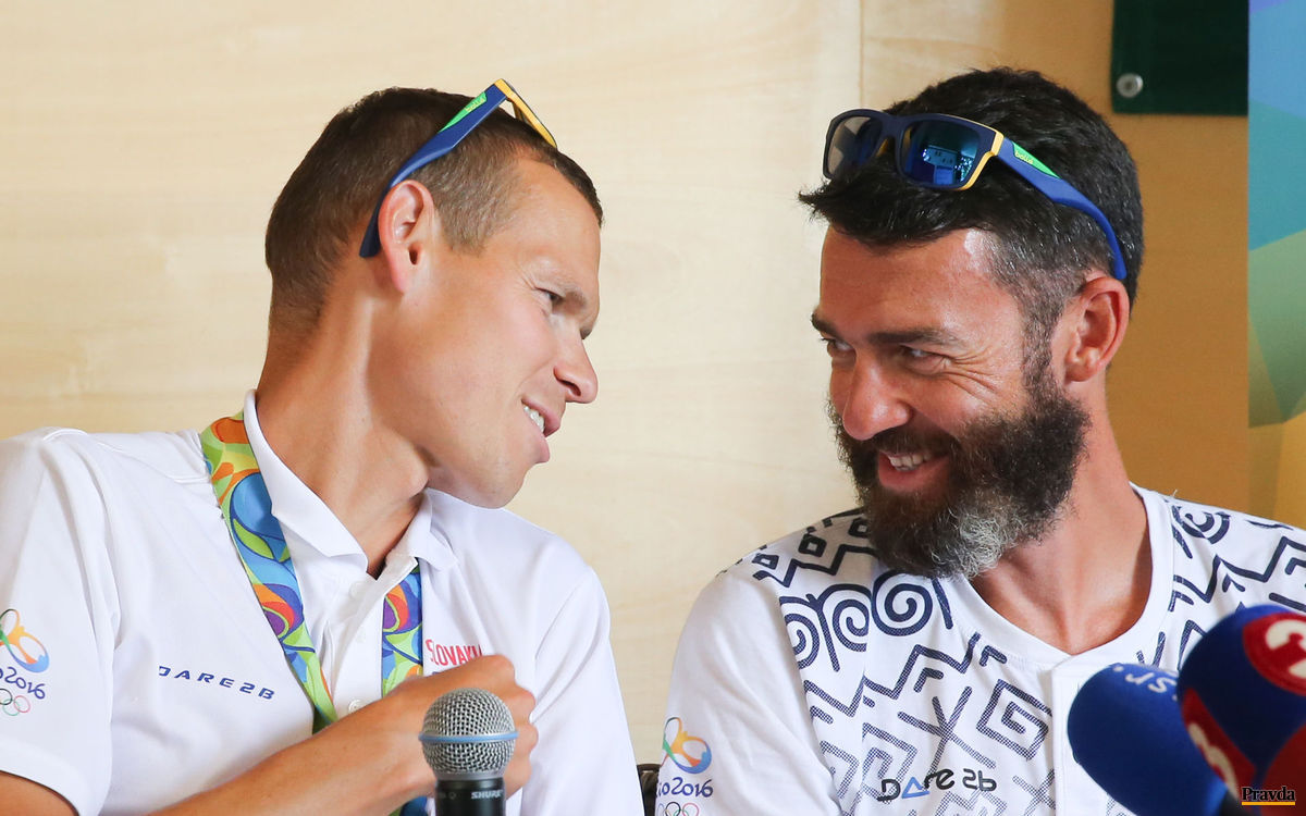 Matej Tóth (vľavo) a Matej Spišiak.