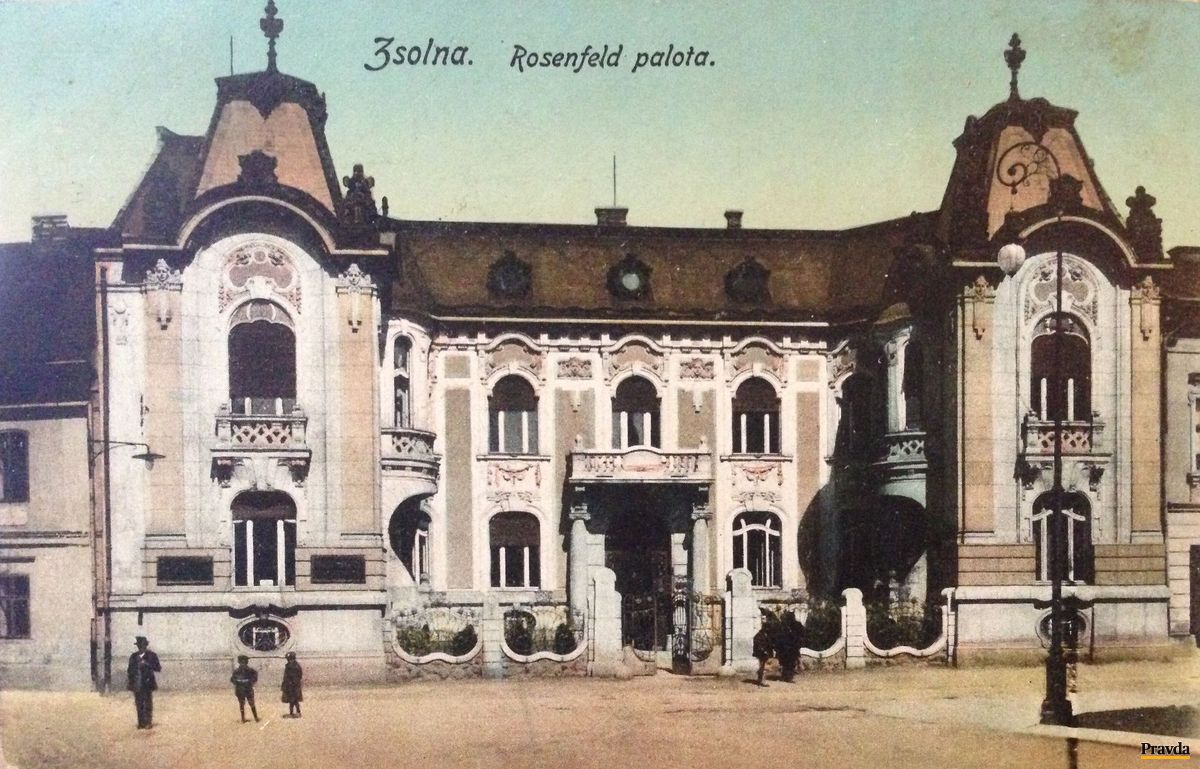 Rosenfeldov palác v roku 1912.