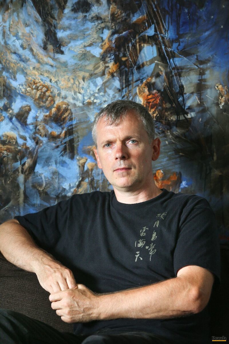 Výtvarník Peter Uchnár.