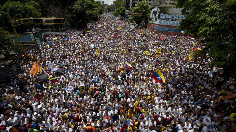 Venezuela, demonštrácia