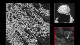 Sonda našla strateného robota Philae