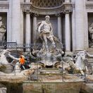 Taliansko, Rím, fontána di Trevi