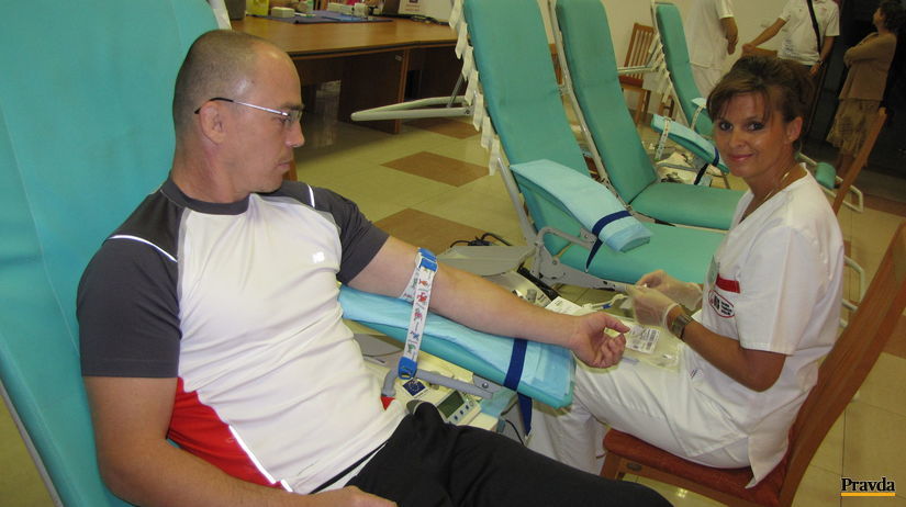 Marek Matuszek, darovanie krvi,