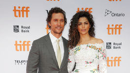 Matthew McConaughey s manželkou Camilou Alves