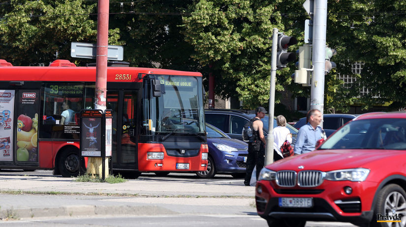 mhd, autobus, Bratislava, doprava