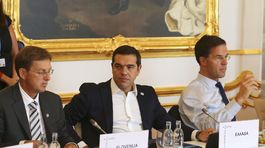 Summit EÚ, Bratislava, Cerar, Tsipras, Rutte