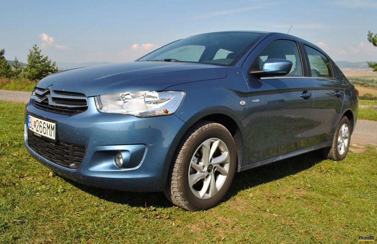 Citroën C-Elysée poznáme od roku 2012.