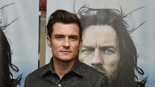 Herec Orlando Bloom na archívnom zábere.