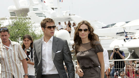 Americký herec a producent Brad Pitt a jeho...