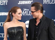 Brad Pitt a jeho manželka Angelina Jolie
