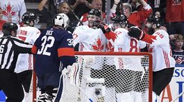 Kanada zdolala USA 4:2 a postúpila do semifinále. Spolu s výberom Európy