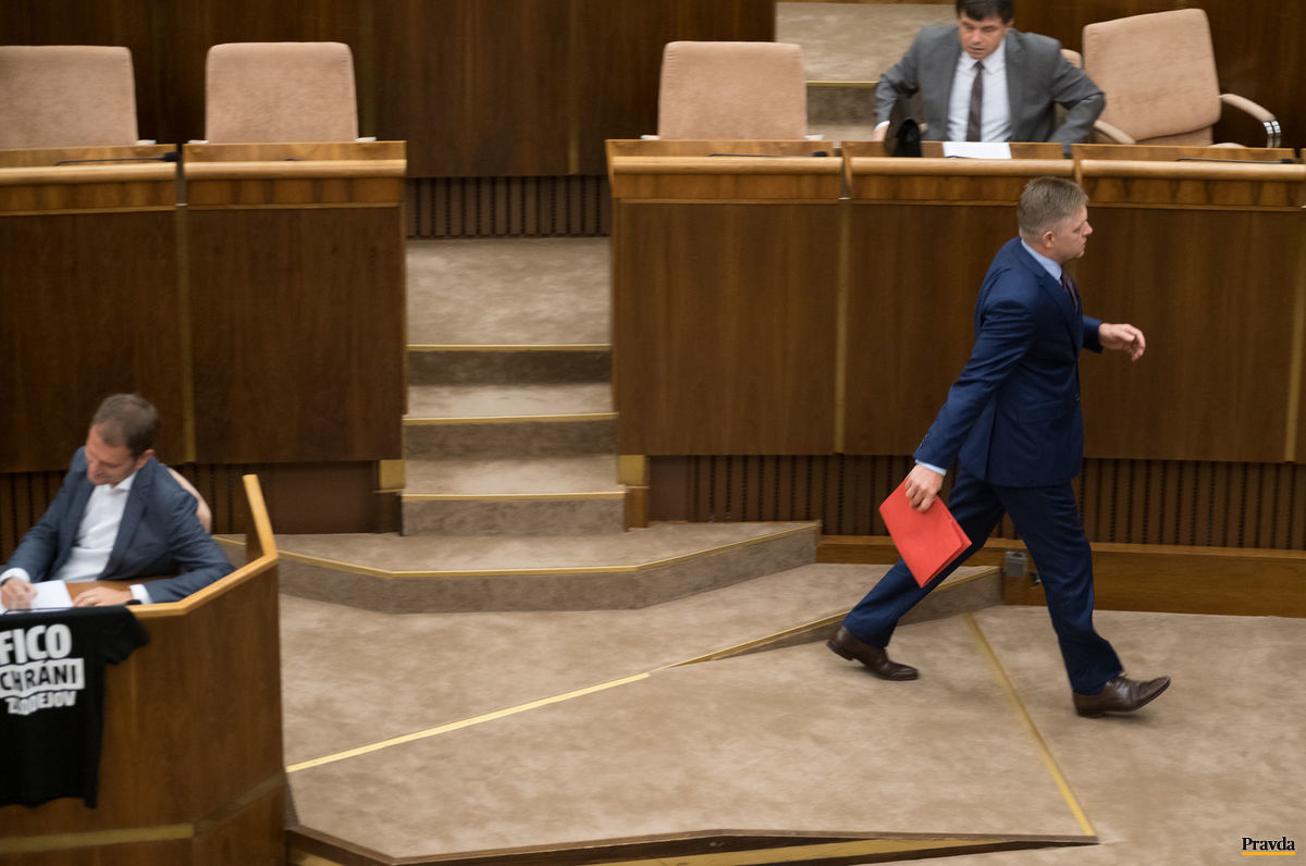 Fico vyzval na odchod z rokovania, ktorého...