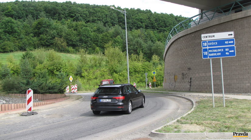 obchvat, Prešov, auto, cesta