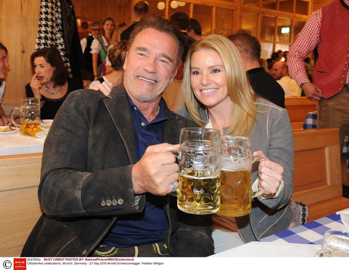 Arnold Schwarzenegger a Heather Milligan na...