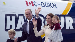 William, Kate, Charlotte