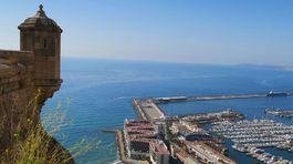 Alicante, Španielsko, mesto, hrad