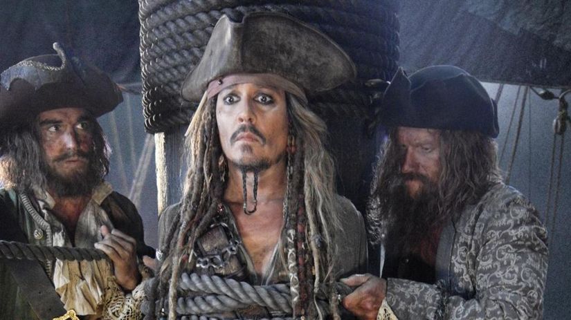 Johnny Depp Piráti Karibiku 5
