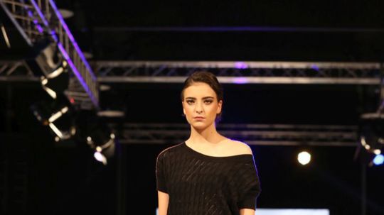 Model z kolekcie Richarda Rozboru.